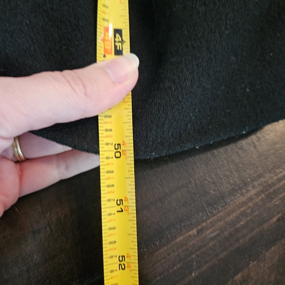 Preston & York Black Trench Coat - Picture 10 of 10